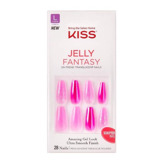 Kiss Jelly Fantasy Translucent Nails – KGFJ02