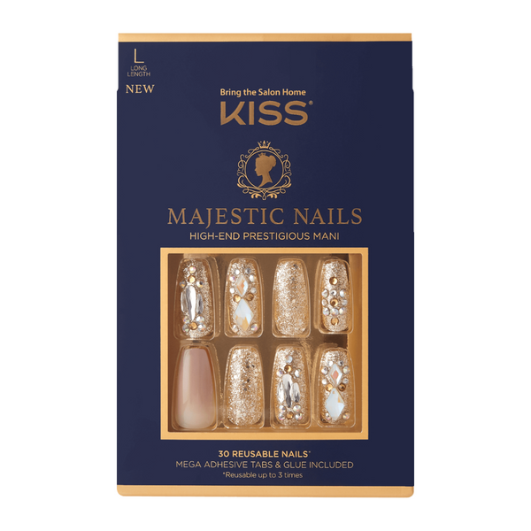 Kiss Majestic High-End Prestigious Nails - KMA01 My Crown
