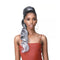 Bobbi Boss Miss Origin Tress Up Human Hair Blend Drawstring Ponytail - Loose Curl 28" | Black Hairspray