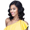 Bobbi Boss 100% Unprocessed Human Hair Lace Front Wig - MHLF570 Judith | Black Hairspray