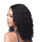 Bobbi Boss 100% Unprocessed Human Hair Lace Front Wig - MHLF-423 Water Curl 16" | Black Hairspray