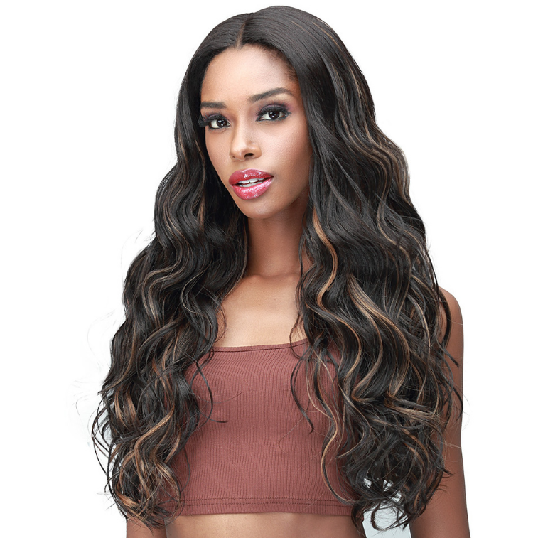 Bobbi Boss Truly Me Synthetic Lace Front Wig - MLF595 Adriana | Black Hairspray