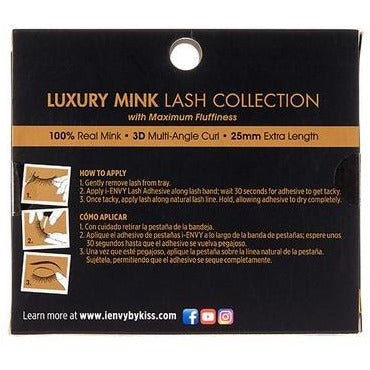 i -ENVY Luxury Mink 3D Lashes - KMIN06