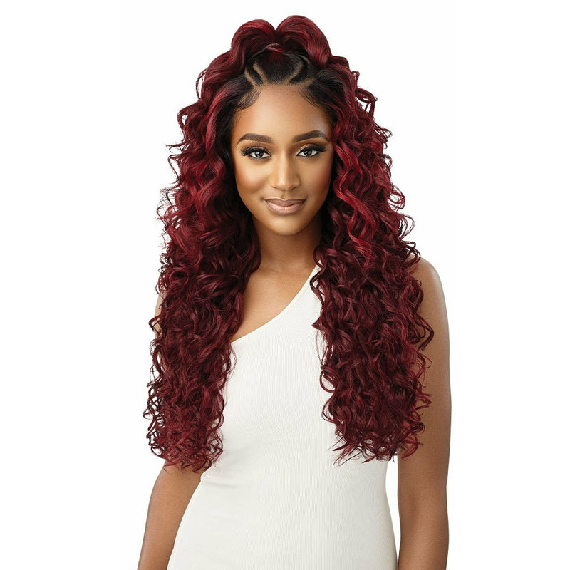 Outre Perfect Hairline 13" x 6" Fully Hand-Tied Synthetic HD Lace Frontal Wig - Promise