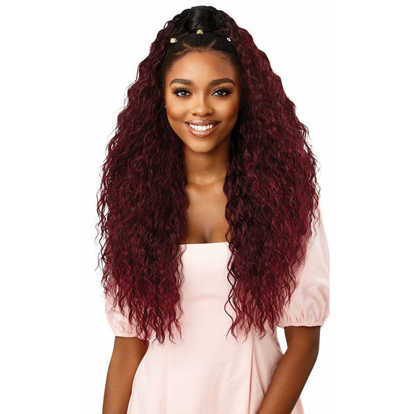 Outre Converti-Cap + Wrap Pony Synthetic Half Wig - Young & Wild