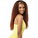 Outre Converti-Cap Synthetic Drawstring Half Wig - Kissed By Mist