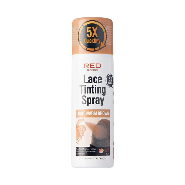 Red by Kiss Lace Tinting Spray 3 OZ - TL01 Light Warm Brown