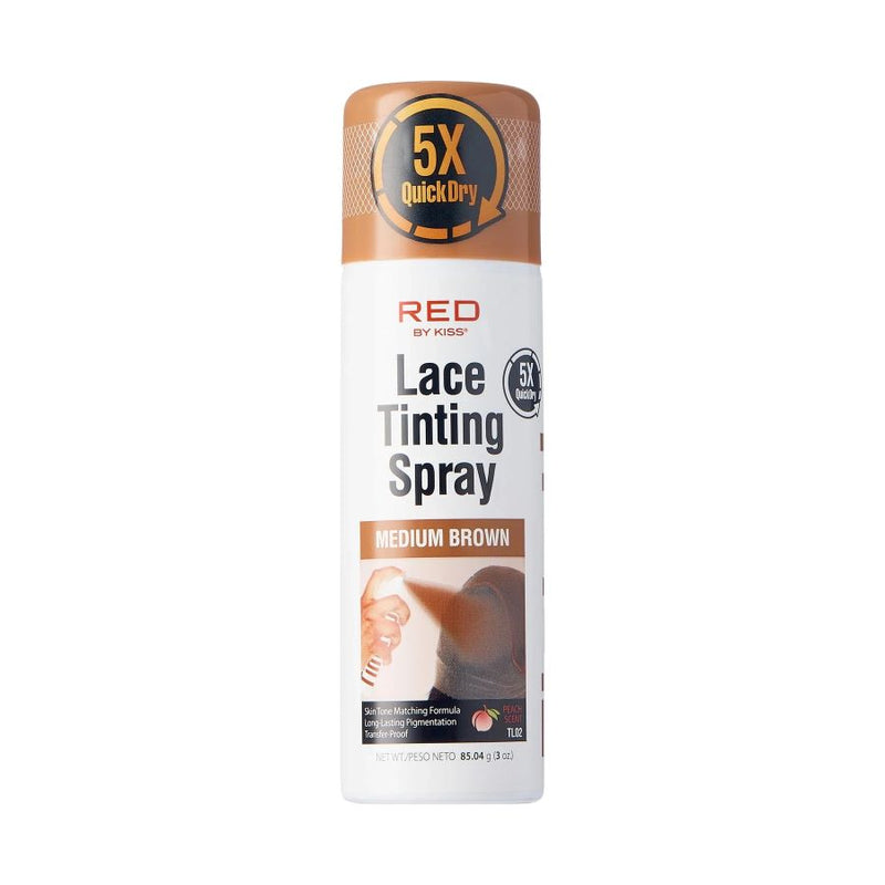 Red by Kiss Tintation Lace Tinting Spray 3 OZ - TL02 Medium Brown