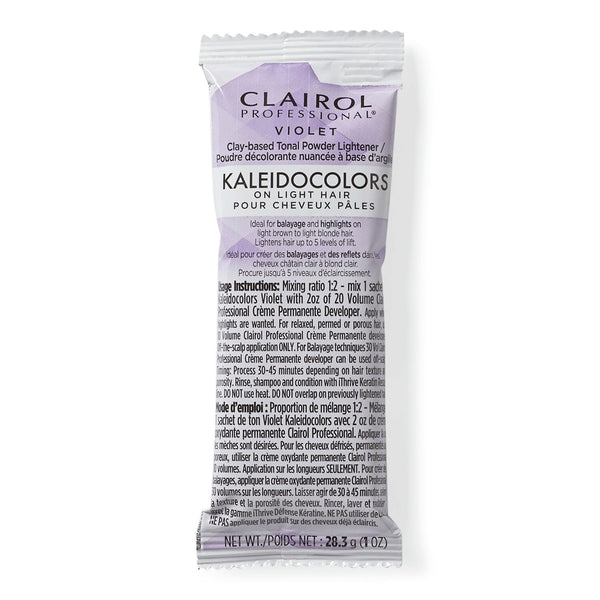 Clairol Professional Kaleidocolors Violet Powder Lightener 1 OZ