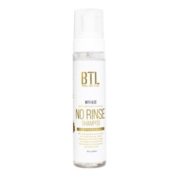BTL Professional No Rinse Shampoo with Aloe 8oz | Black Hairspray