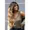 Bobbi Boss Synthetic HD Transparent 4.5" Deep Part Lace Front Wig - MLF378 Macaria | Black Hairspray