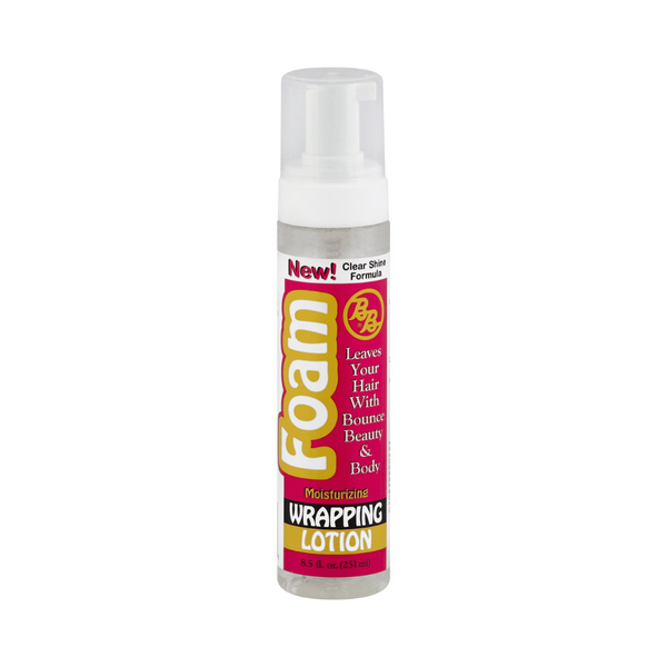 BB Moisturizing Wrapping Lotion Foam 8.5 OZ | Black Hairspray