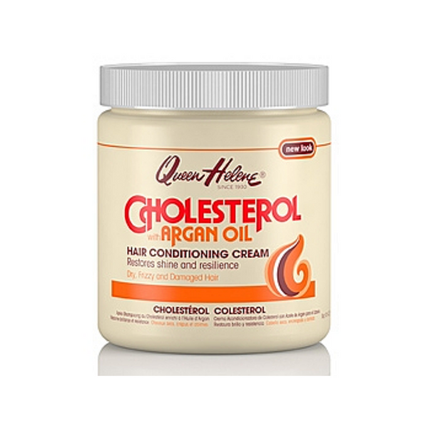 Queen Helene Cholesterol w/ Argan Oil Hair Conditioning Cream 15 OZ