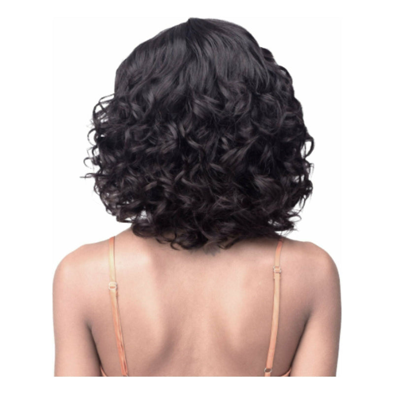 Bobbi Boss 100% Unprocessed Human Hair Lace Part Wig - MHLF439 Seraphina | Black Hairspray