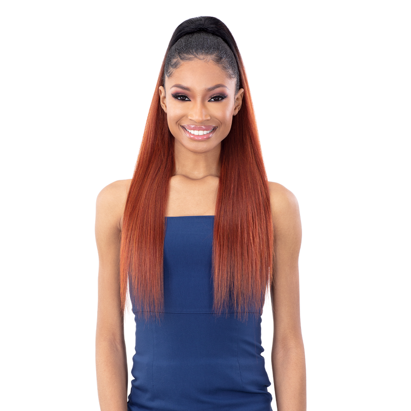 Shake-N-Go Synthetic Organique Ponytail - Yaky Straight 28"