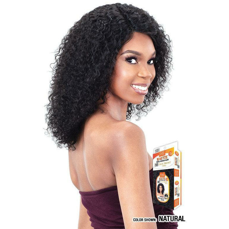 Model Model Haute 100% Human Hair HD Lace Front Wig - Water Curl 16"