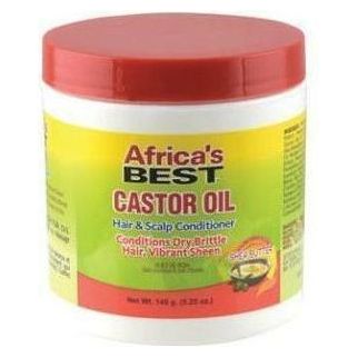 Africa's Best Castor Oil Hair & Scalp Conditioner 5.25 OZ | Black Hairspray