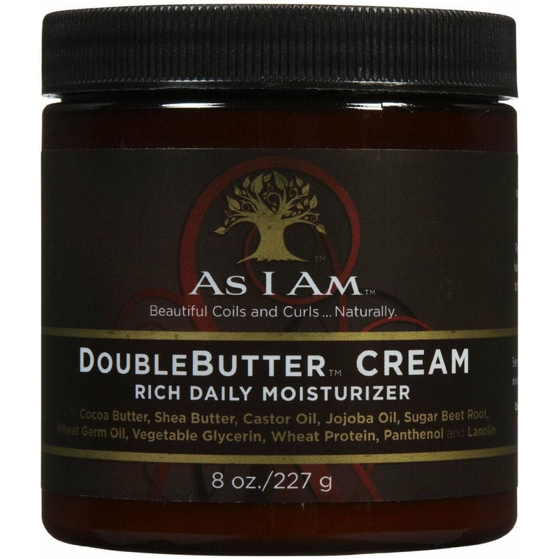 As I Am DoubleButter Cream 8 oz | Black Hairspray