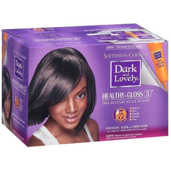 Dark and Lovely Healthy-Gloss 5 Shea Moisture No Lye Relaxer – Super