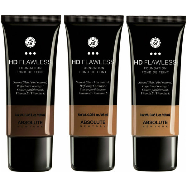 Absolute New York HD Flawless Foundation | Black Hairspray