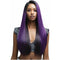Bobbi Boss Human Hair Blend 13" x 4" Hand-Tied Swiss Lace Front Wig – MBLF-180 Dayana | Black Hairspray