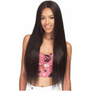 Bobbi Boss Human Hair Blend Miss Origin One Pack Solution Weave – Natural Straight | Black Hairspray