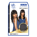 Sensationnel 12A Unprocessed 100% Virgin Human Hair Wet & Wavy Wig - Body Wave 18"