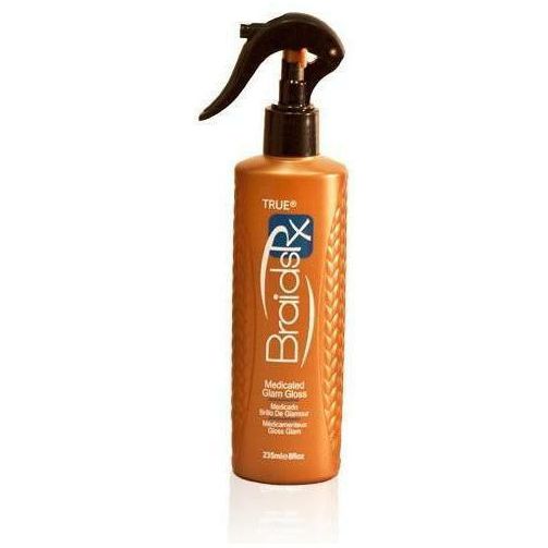 Braids Rx Medicated Glam Gloss 8 OZ | Black Hairspray