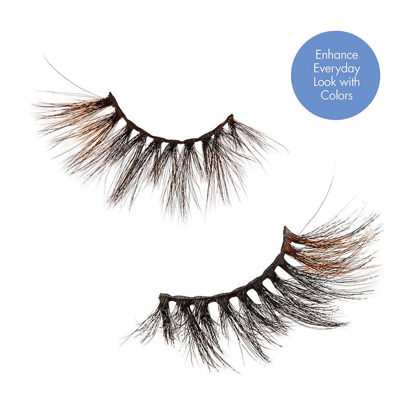 Kiss i-ENVY Color Couture Tint Colored White Mink Lashes - IC11