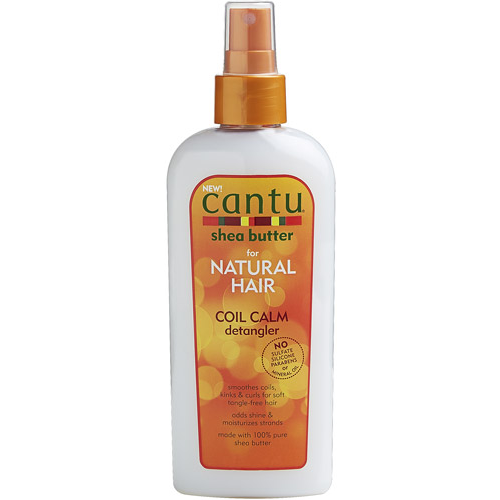 Cantu Shea Butter for Natural Hair Coil Calm Detangler 8 OZ | Black Hairspray