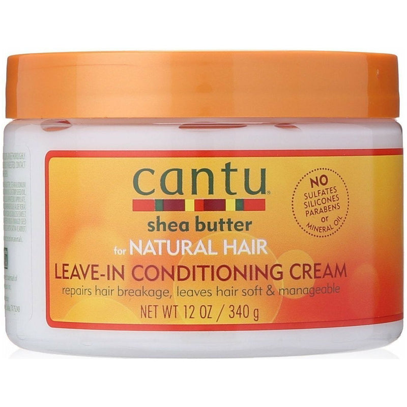 Cantu Shea Butter for Natural Hair Leave-In Conditioning Cream 12 OZ | Black Hairspray