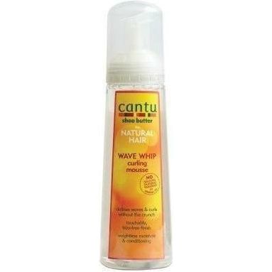 Cantu Shea Butter for Natural Hair Wave Whip Curling Mousse 8.4 OZ | Black Hairspray