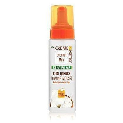 Creme Of Nature Coconut Milk Curl Quench Foaming Mousse 7 OZ