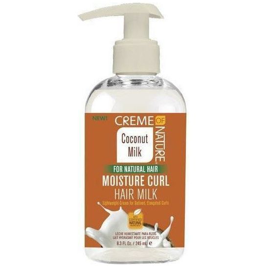 Creme Of Nature Coconut Milk Moisture Curl Hair Milk 8.3 OZ