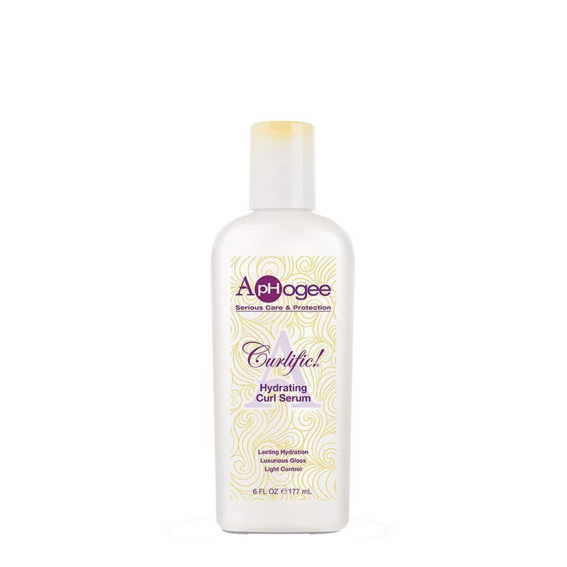 ApHogee Serious Care & Protection Curlific! Hydrating Curl Serum 6 OZ | Black Hairspray
