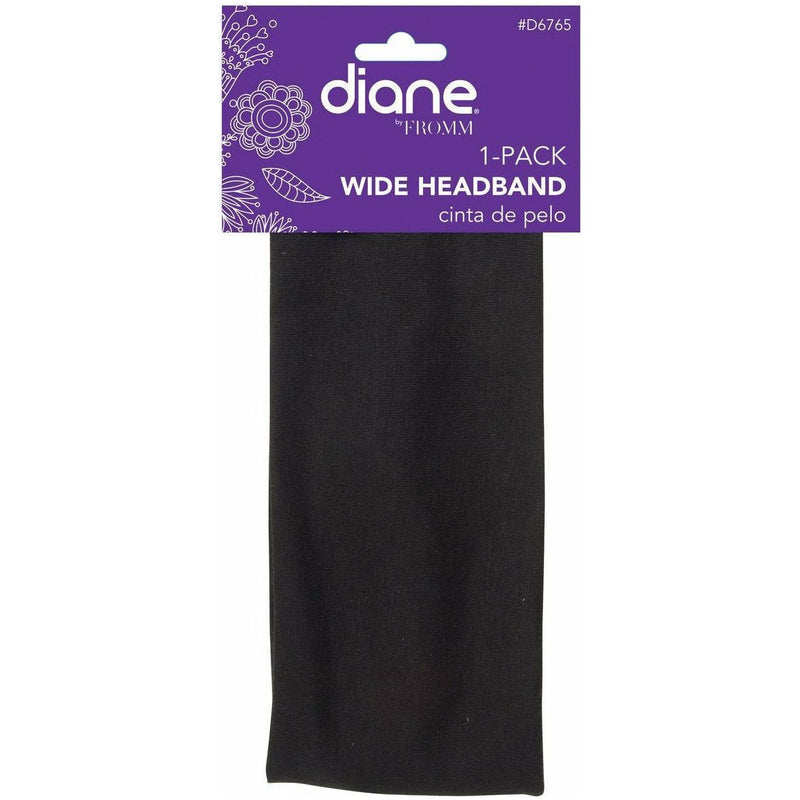 Diane Wide Headband Black