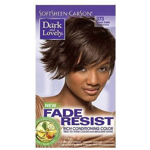 Dark and Lovely Fade Resist Rich Conditioning Color 373 Brown Sable