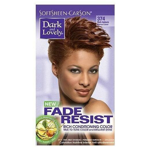 Dark and Lovely Fade Resist Rich Conditioning Color 374 Rich Auburn