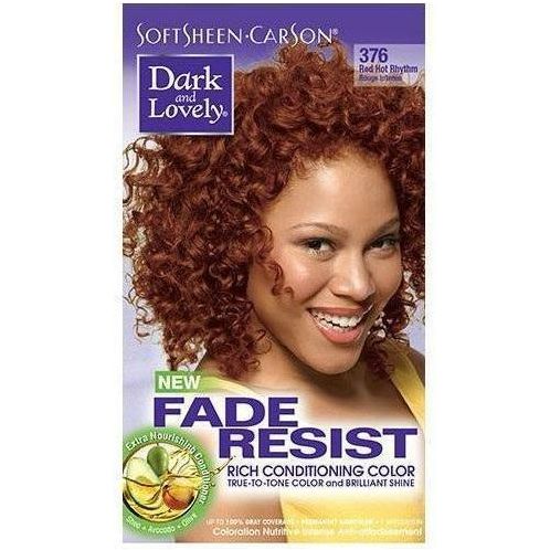 Dark and Lovely Fade Resist Rich Conditioning Color 376 Red Hot Rhythm