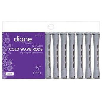 Diane Cold Wave Rods 3/8" Grey 12PK