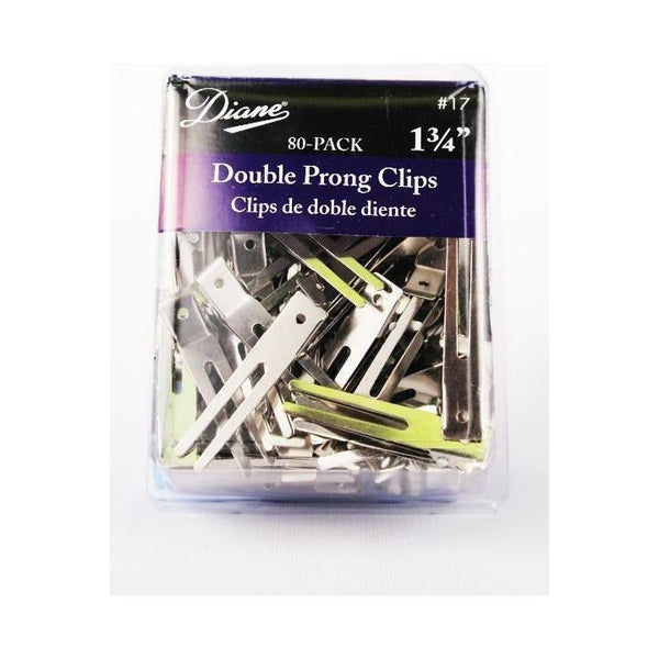 Diane Double Prong Clips 80-Pack #17