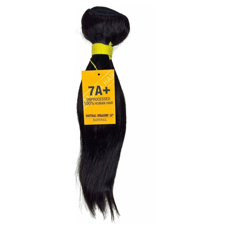 Black Hairspray 7A+ Unprocessed Human Hair Weave – Natural Straight | Black Hairspray