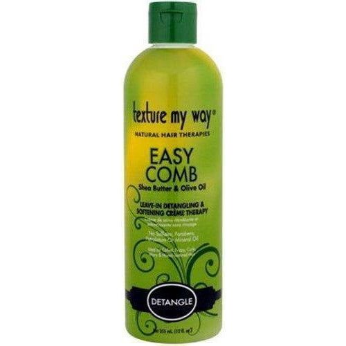 Texture My Way Easy Comb Leave-In Detangling & Softening Creme Therapy 12 OZ