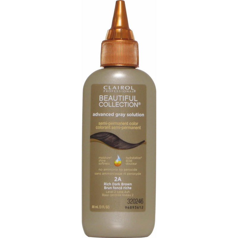 Clairol Beautiful Collection Advanced Gray Solution – Rich Dark Brown