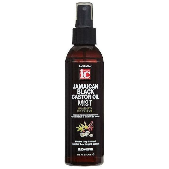 Fantasia IC Hair Polisher Jamaican Black Castor Oil Mist 6 OZ