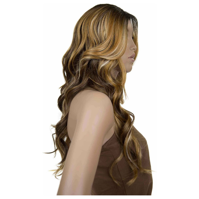 FreeTress Equal Brazilian Natural Deep Invisible L Part Lace Front Wig – Danity
