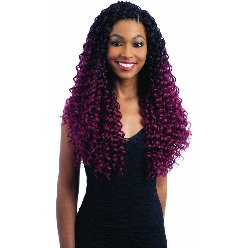 FreeTress Synthetic Braids – Cocoa Curl