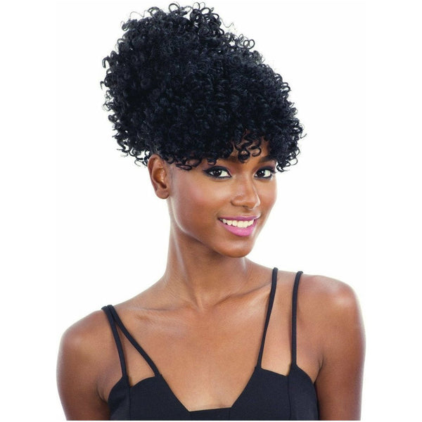 Weave Got the Look - Kinky curly synthetic drawstring fluffy