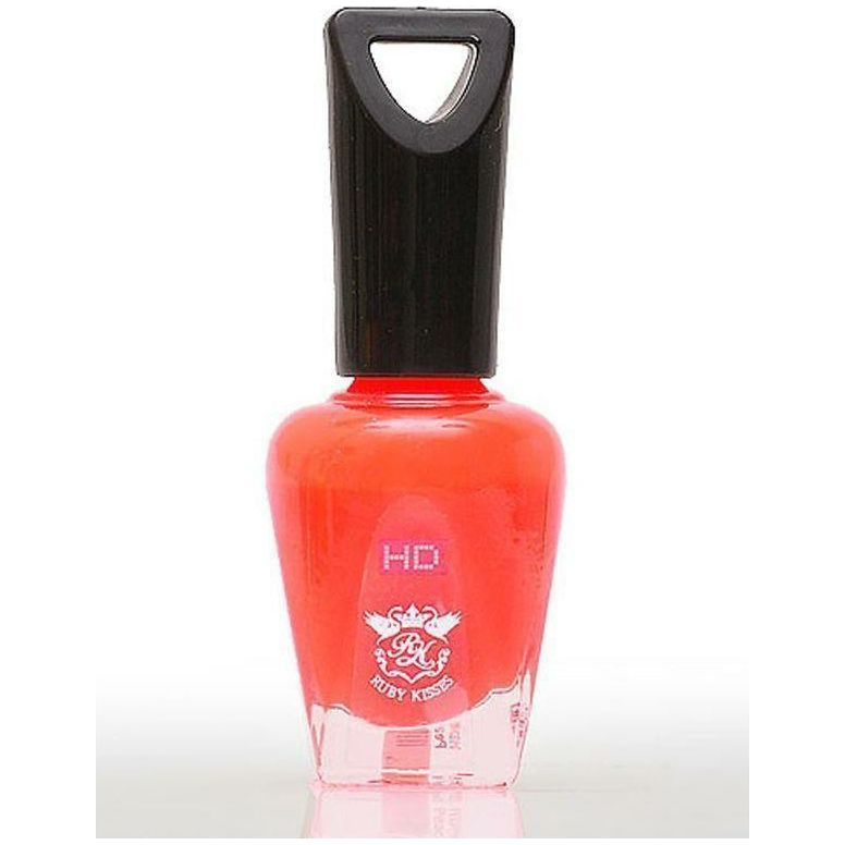 Ruby Kisses High Definition Nail Polish – HDP03 Peach On Fire