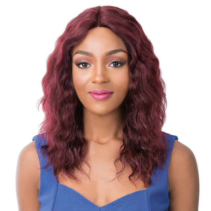 It's A Wig! Human Hair Salon Remi Swiss Lace Front Wig – Wet N Wavy Pacific Wave